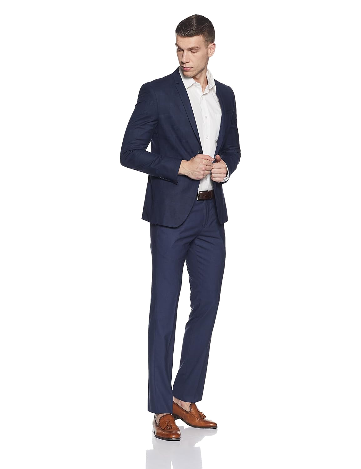 us polo association men's straight fit formal trousers
