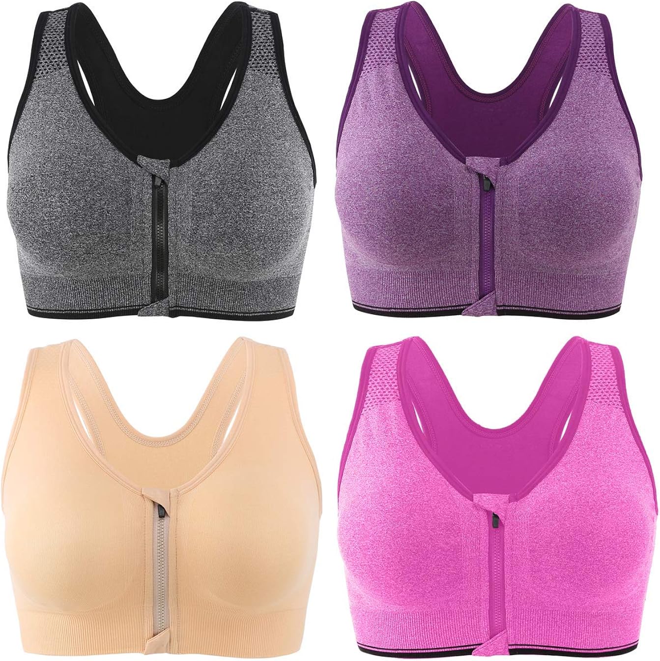 Générique Soutien-Gorge Femme Dos Nu Push-Up sous-Vêtements,Soutien