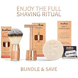 Bambaw Double Edge Safety Razor with Stand, Women
