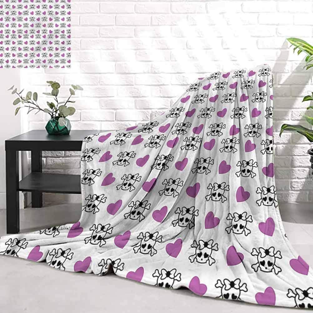 Soft and Comfortable Blanket for Adults HeartsCute Lady