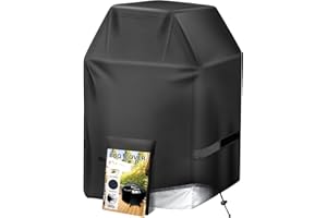 AORETIC Grill Cover 32 inch Gas BBQ-Cover, Fit Most 2 Burner Grill Waterproof Small Barbeque Cover with Velcro Straps & Adjustable Drawstring for Weber,Nexgrill,Char-Broil, Monument,Dyna-Glo,Kenmore