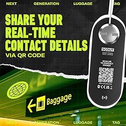 Knog Scout iOS Smart Tag, Tracker & 85d Alarm