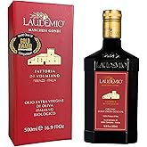 Laudemio Volmiano &ndash; Organic Tuscan Extra Virgin Olive Oil, 900+ mg/kg High-Polyphenol Italian EVOO, 2026 NYIOOC Gold Award, Early Harvest, Cold Extracted, Lab Tested, Pesticide-Free, Premium Gift Box