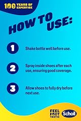 Dr. Scholl's Antifungal Shoe Spray 250ml Kills 99.9% Fungi Odour view 6