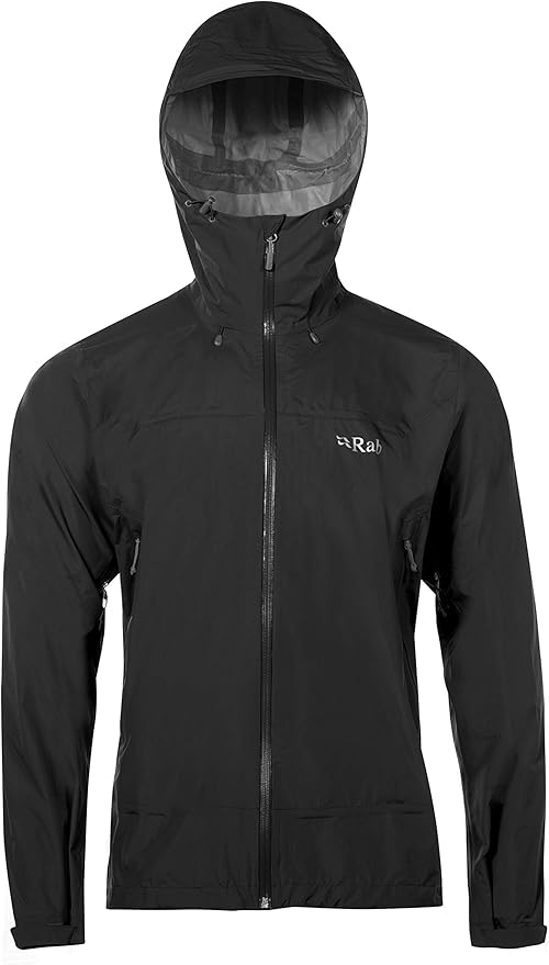 Rab Mens Downpour Plus Jacket Light Weight Waterproof Versatile