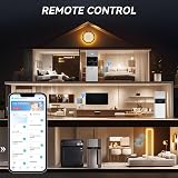 BSEED Smart Light Switch 2 Gang WiFi Alexa Google Home 2 Way 2 Pack Grey view 5