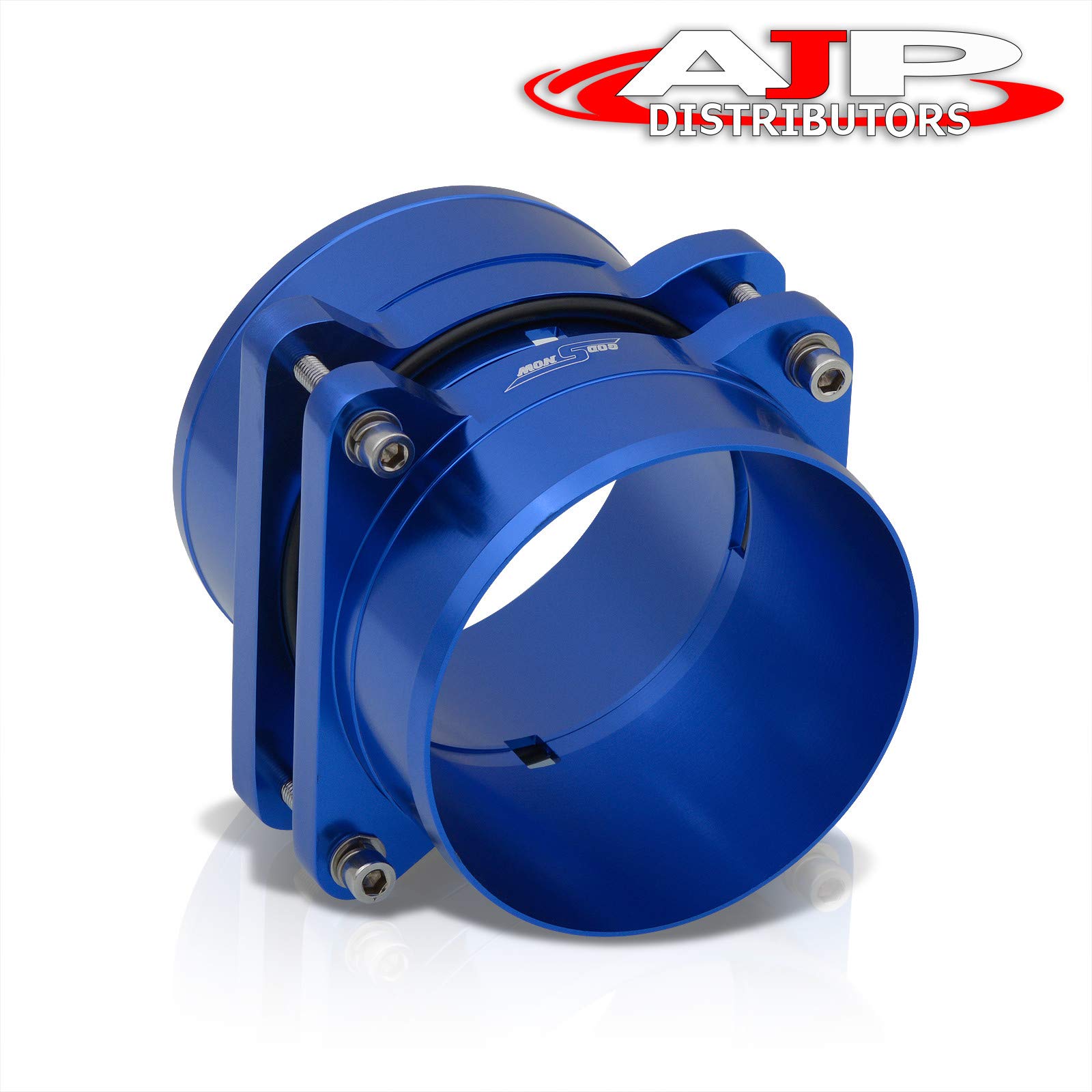 AJP Distributors Performance Upgrade Billet Aluminum Mass Air Flow Sensor Adapter Intake Mount