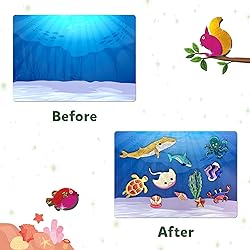 Skillmatics Foil Fun - Animals Mega Pack, No Mess
