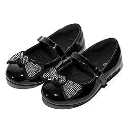 K KomForme Girl's Ballet Flats Non-Slip Soft Mary