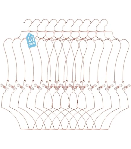 Used MN-AA12 Clear Plastic Bra & Bikini Hanger - Heavy Duty Display Form, 11x9.75in