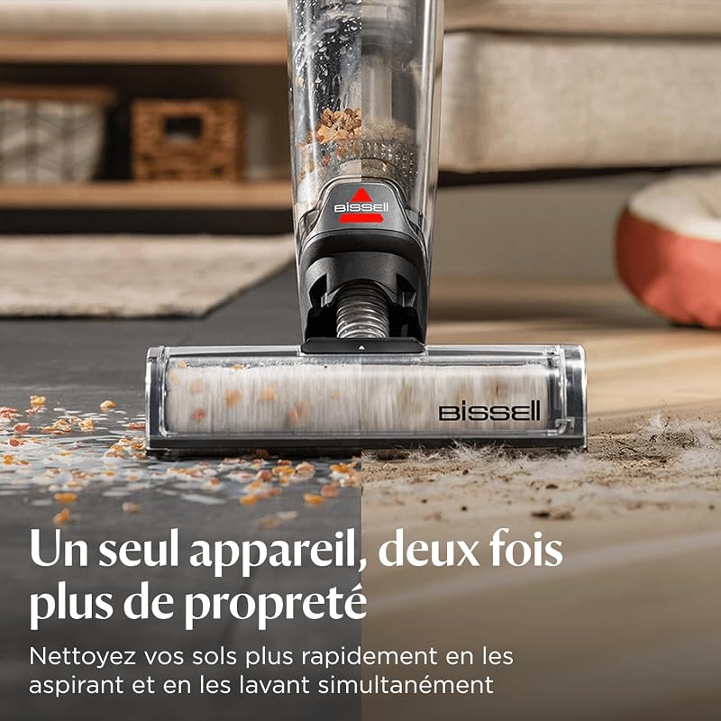 CrossWave OmniForce Aspirateur Balai Laveur sans Fil 3912N