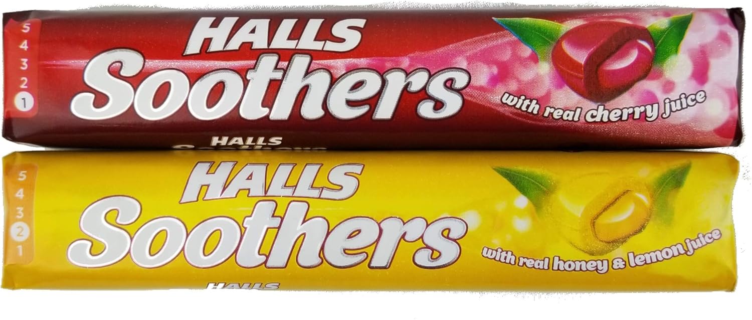 Halls Cherry Soothers 45 g (Pack of 20) Amazon.co.uk Grocery