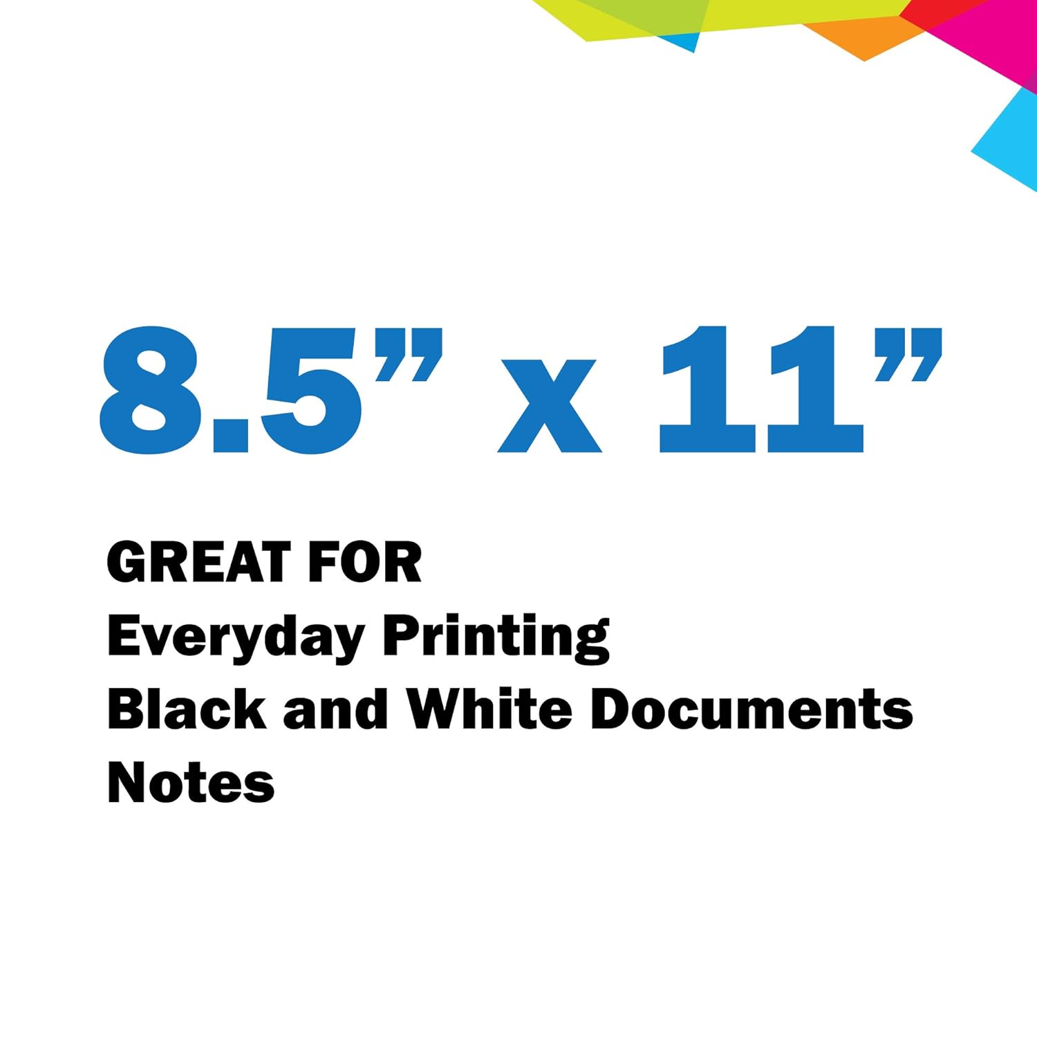 Acid Free Paper 92 Bright 3 Ream Case / 1,500 Sheets 8.5 x 11 Paper