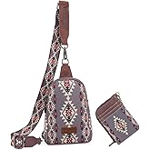 Wrangler Aztec Crossbody Sling Bags for Women Wallet Set | Sling, Bags