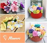 ilauke Acrylic Crochet Yarn Kit 20 Colours 30g with Hooks & Bag view 7