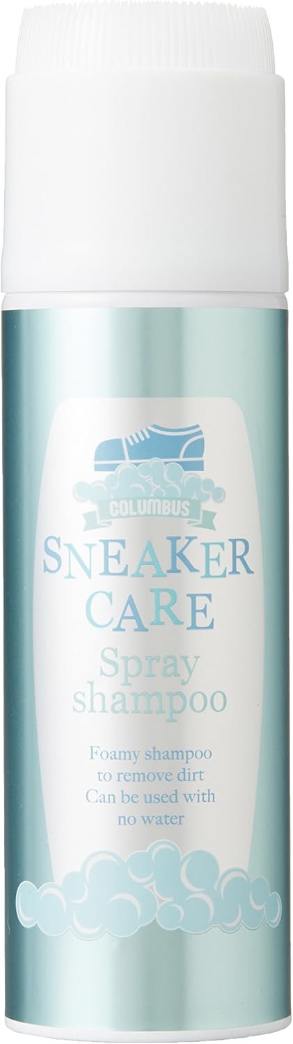 Amazon コロンブス 靴用泡シャンプー レザー ナイロン キャンバス他繊維素材に スニーカーケア スプレーシャンプー ソールの汚れ落としにも Columbus コロンブス シューケア シューアクセサリー