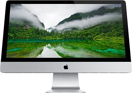 Apple Imac Z0mr Ordinateur De Bureau 27 Hdd 1000 Go Ram 8192 Mo Core I5 Amazon Fr Informatique