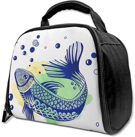 fish lunch bag