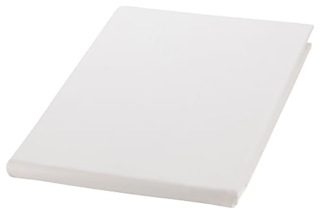 MOON Classic Premium Hotel Bettlaken Betttuch Haustuch weiß ohne Gummizug 140g/m² 150x250 cm