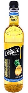 DaVinci Gourmet Sugar Free Pineapple Syrup, 750 mL Plastic Bottle