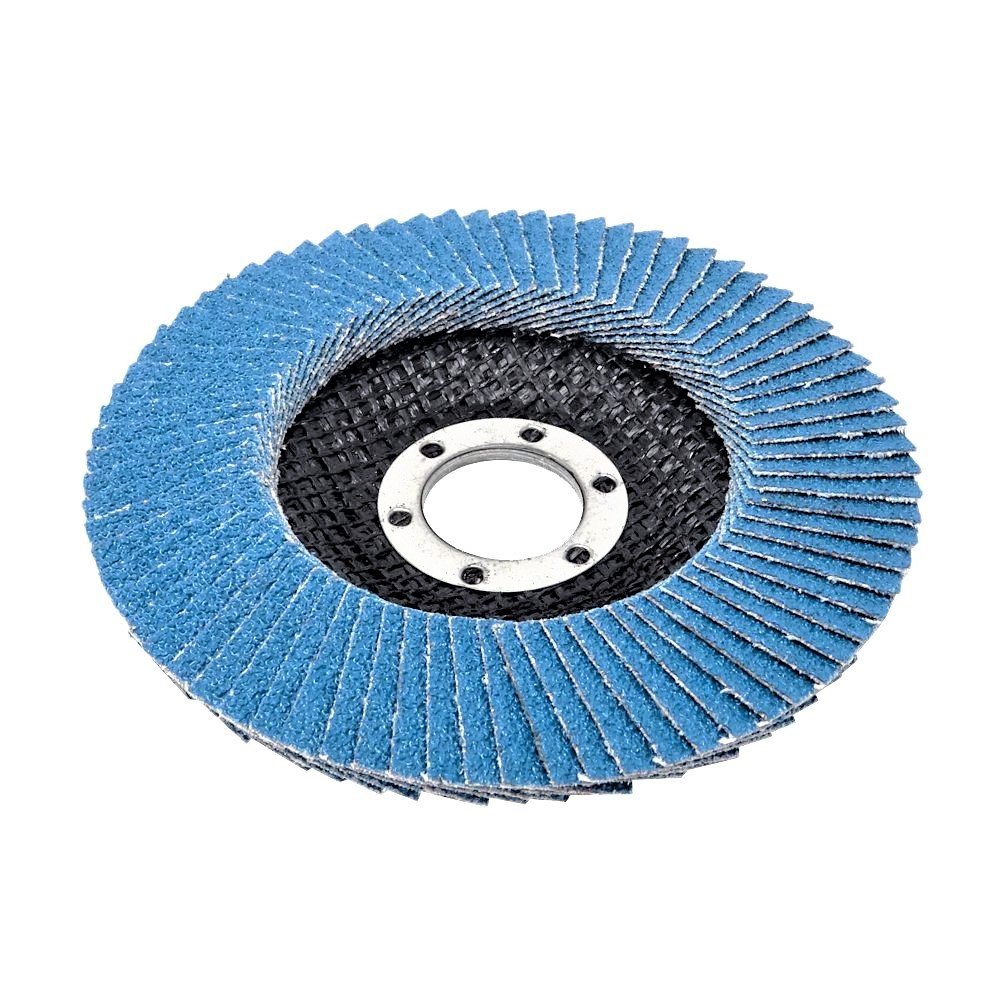 Professional Flap Grinding Discs 10pcs diameter 115mm, Grain 80, Blue Inox Fan Discs, diameter 115 mm - Image 3