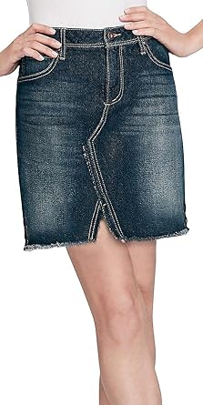 jessica simpson denim skirt