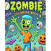 Zombie Coloring Book for Kids: Fun and Non-Scary Halloween Coloring Book for Kids | Inspires Creativity and Imagination