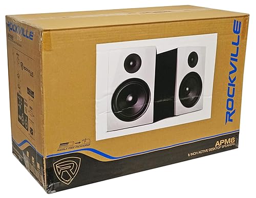 Rockville Pair APM8W 8