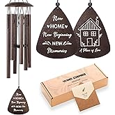 Soopau House Warming Gifts New Home, 32" Bronze Wind Chimes Housewarming Gifts New Home, Wedding Gift for Couples Women Men Homeowners
