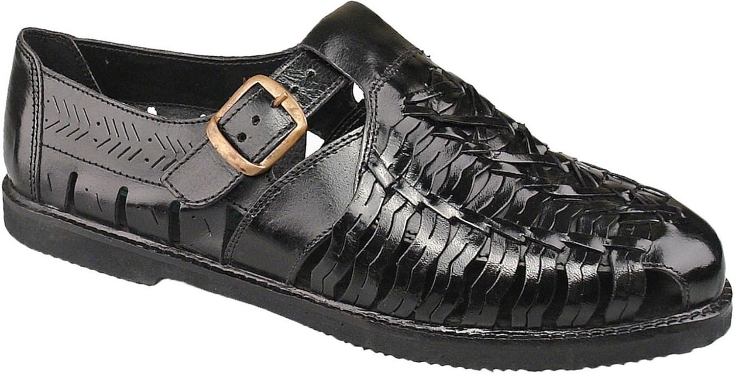 mens closed toe sandals size 14