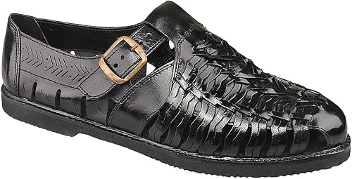 mens black closed toe sandals