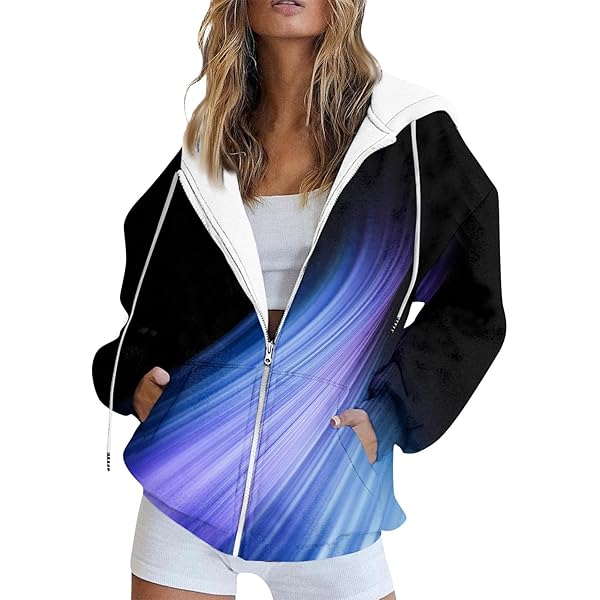 Amazon.com: Akklian Women Zip Up Hoodie Dress Knee Length