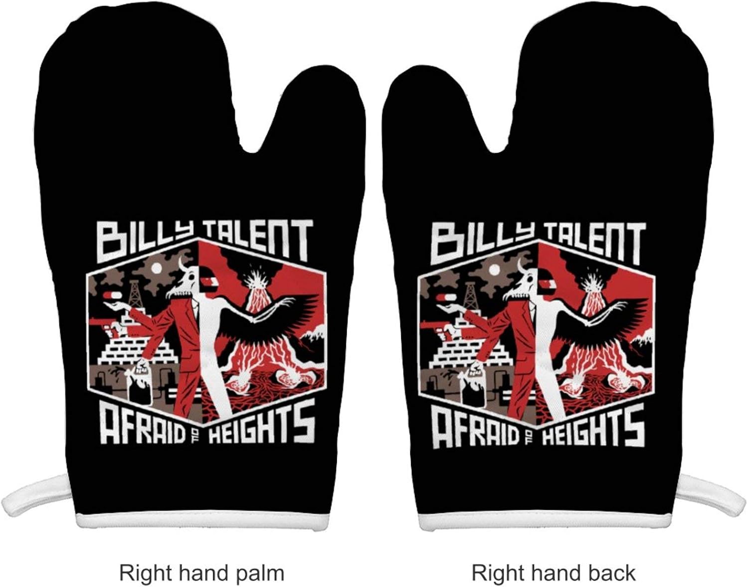 Amazon Co Jp オーブングローブ ビリー タレント 断熱オーブンミトン なべつかみ 綿手袋 耐熱手袋 キッチン手袋 滑り止め 電子レンジ ミトン1枚 鍋敷き1枚セット 左右兼用 Home Kitchen