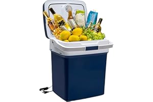 TREFAN Electric Cooler 31QT/29L,12 Volt Refrigerator for Car Portable Thermoelectric Fridge, Mini Car Fridge Car Cooler Plug in, Electric Coolers for Vehicles AC/DC,Travel, Camping,Truck