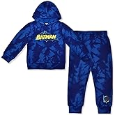 WARNER BROS Batman Boys Hoodie and Pants Set for Toddler and Little Kids