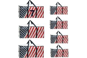 SOFTKISS 7 Pack Extra Large Heavy Duty Moving Bags - Waterproof Storage Bags With Zipper And Handles,Backpack Straps Strong Tote Bags For Clothes,Alternative To Moving Box, Handbags