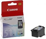 Canon CL-511 Colour Ink Cartridge for Canon Pixma iP2700 MP280 MX360 view 1