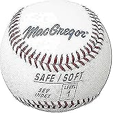 MacGregor Safe/Soft Baseballs, Kids, Level 1 (One Dozen)
