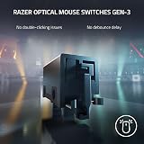 Razer DeathAdder V3 Pro Wireless Ergonomic Esports Mouse 63g White view 7