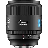 SIRUI Aurora 85mm F1.4 Full Frame AF Lens for E Mount Cameras | Telephoto Prime Portrait Lens, F1.4 Large Aperture &amp; Soft Bokeh，Compatible with Sony FX3, FX6, A7/A7R/A7S Series, A9, ZV-E1