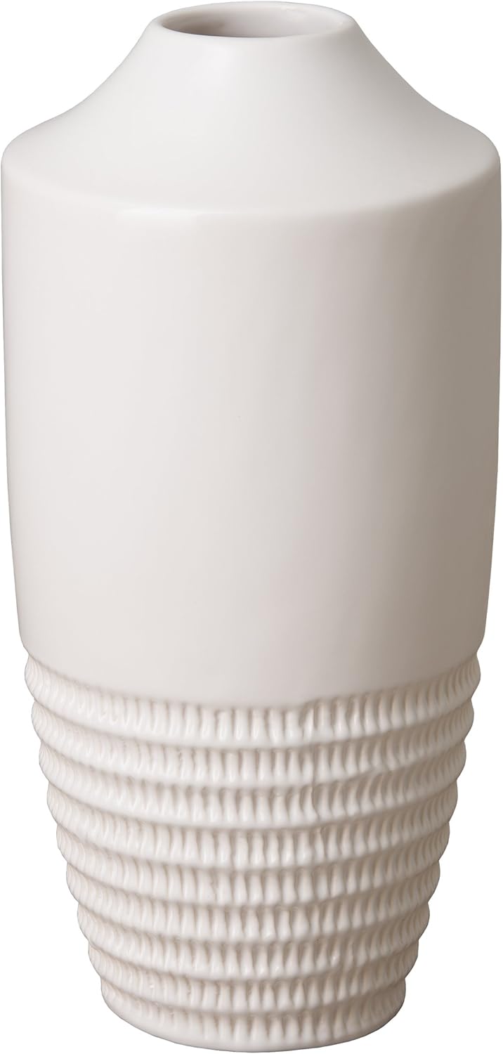 Amazon.com: Emissary Home & Garden White Nantucket VASE, 18" H: Home