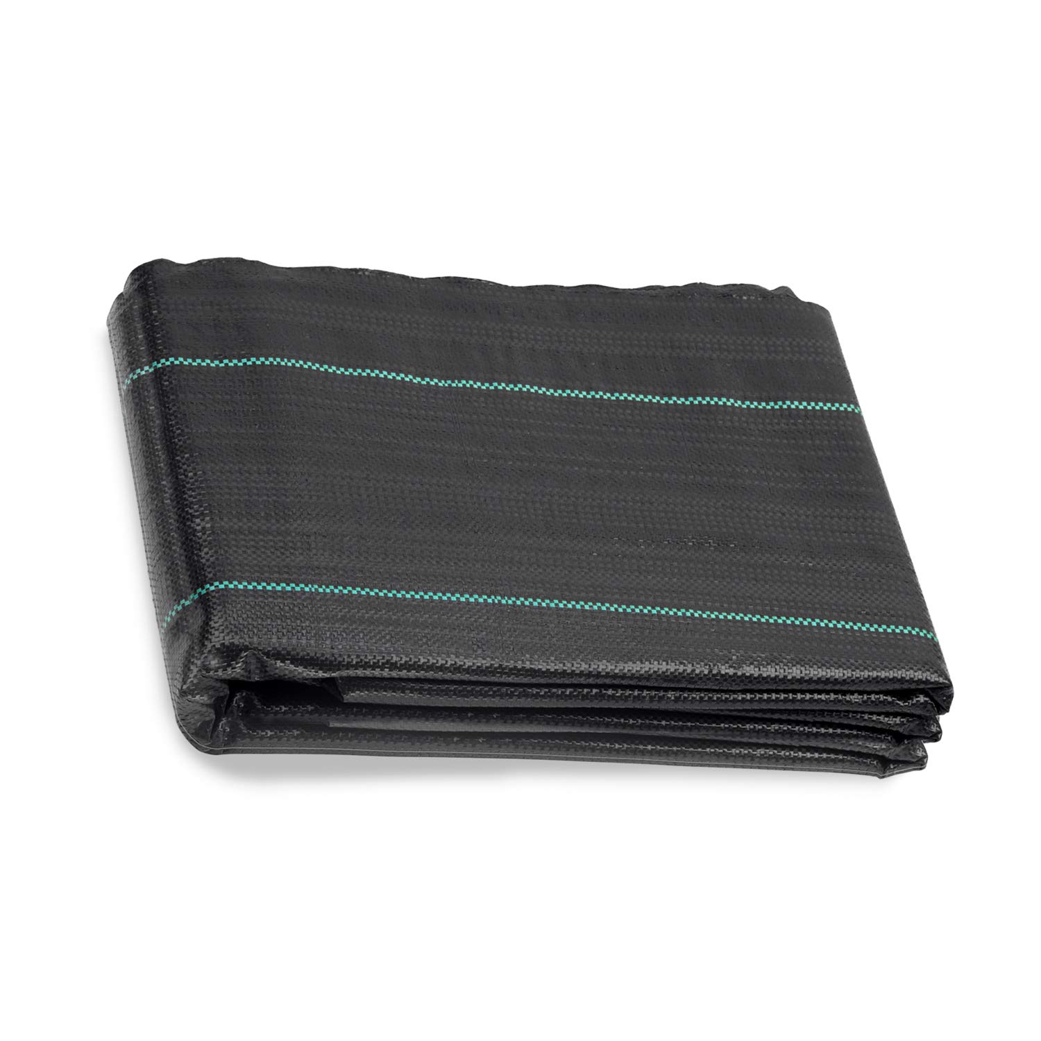 ANSIO Weed Membrane 1Mx10M, Weed Control Fabric,Ground cover Membrane, UV stabilised Weed Barrier Fabric. Ideal for use in Patios, Garden, Flower beds, Landscaping - weed suppressant membrane