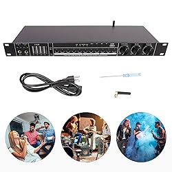Metal Audio Processor Mixer 25W 110V Vocal Effects