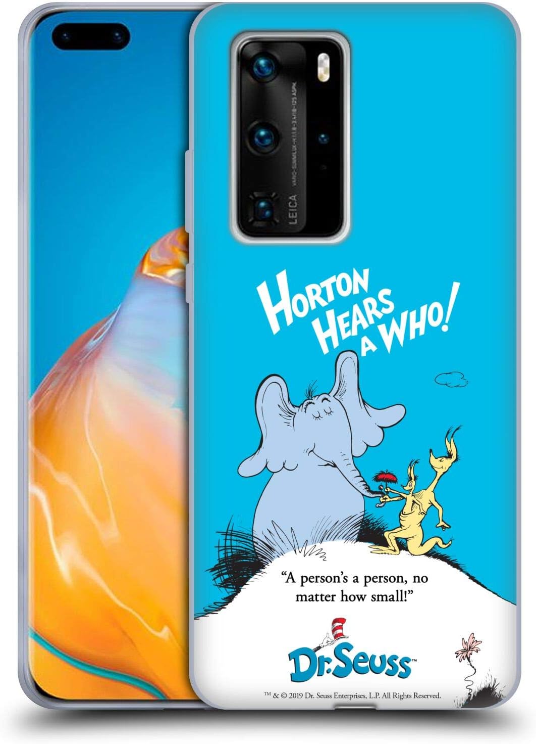 Amazon Com Head Case Designs Officially Licensed Dr Seuss Quote Horton Hears A Who Soft Gel Case Compatible With Huawei P40 Pro P40 Pro Plus