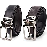 Tommy Hilfiger Big Boys' Two-in-One Reversible Dress Belt