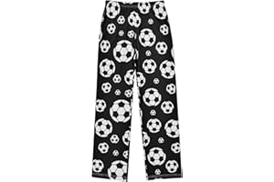 Fisyme Pajama Pants Soft Elastic Waist Long Pajama Bottoms Sleep Lounge Pj Pants