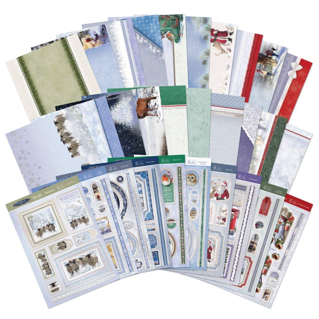 Hunkydory Crafts Winter Wishes A4 Topper Collection