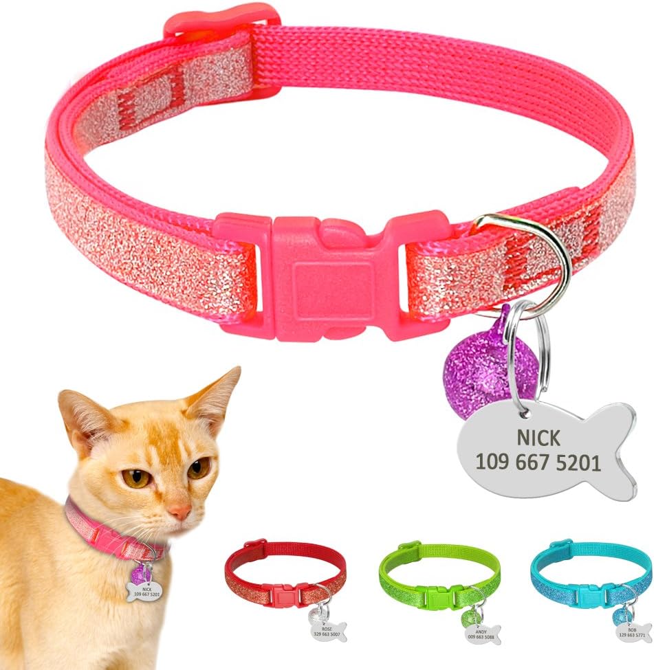 festive cat collars