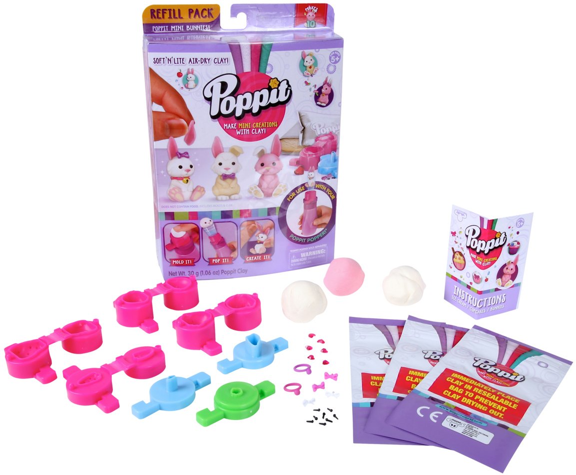 Poppit S1 REFILL PACK MINI BUNNIES