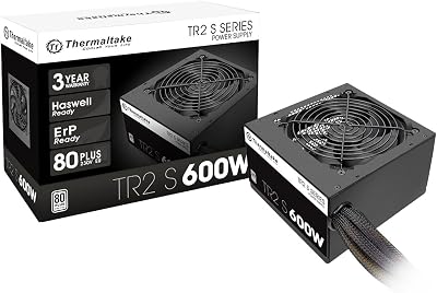Thermaltake TR2 Series 600W 80 Plus Certified Active PFC Power Supply ATX PSU